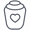 honey, jar, love, baby, child, heart, maternity