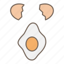 egg, yolk, food, bakery, cooking