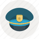 hat, police