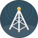 broadcast, communication, radio, signal, tower