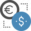 coin, currency, dollar, euro, exchange, finance, money