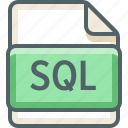 basic, file, sql, data, extension, format, type