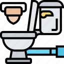 toilet, restroom, lavatory, hygiene, sanitary