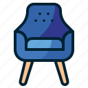 sofa, chair, armchair, furniture