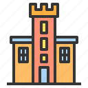 building, castle, city, office, real estate