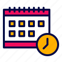 calendar, date, schedule, event, schedule icon