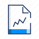 chart, diagram, document, growth, paper