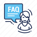 faq, ask, communication, information, question, support