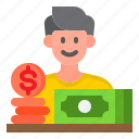 businessman, business, financial, money, currency