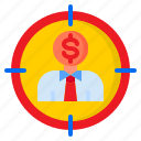 target, businessman, business, financial, money