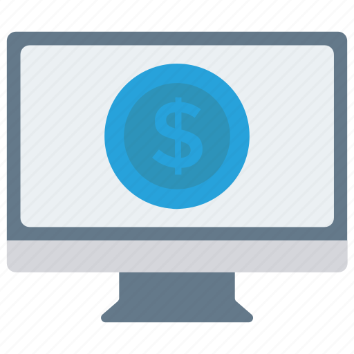 Buying, lcd, monitor, online, payment icon - Download on Iconfinder