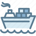 boat, business, container, logistic, logistics, ship, transportation