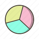 chart, pie, statistics