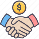 agreement, deal, finance, handshake, shakehand, bank, money