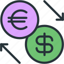 business, dollar, euro, exchange, finance