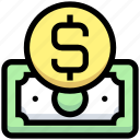 banknote, business, cash, dollar, financial, money, payment