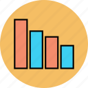 analytics, bar, chart, increase icon