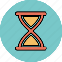 clock, hourglass, sand, timer icon