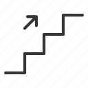 up, stairs, direction, arrow