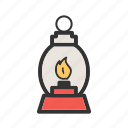 fire, gas, lamp, lantern, light, oil, old