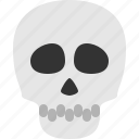 skull, danger, dead, death, halloween, scary, skeleton