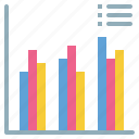 analytic, chart, data, graph