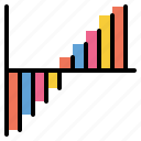 bar, chart, fluctuate, graph