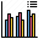 analytic, chart, data, graph