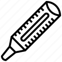 celsius, degree, diagnostic, temperature, thermometer