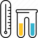 tube, laboratory, test, temperature, thermometer