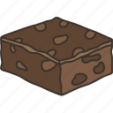 brownie, chocolate, bakery, dessert, gourmet