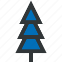 blue, christmas tree, tree, winter