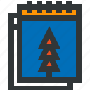 blue, calendar, date, holidays, red, tree