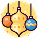 balls, bauble, christmas, decoration, tree