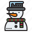 snowman, snow, winter, christmas, xmas 