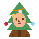 pine, christmas, tree, forest, woods