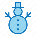 snowman, christmas, winter, decoration, snow, xmas, holiday