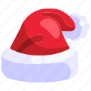 winter, santa hat, fashion, santa, christmas, santa claus