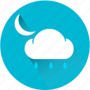 cloud, cloudy, night, rain, rainy, weather, weatherproof