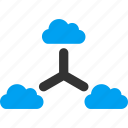 cloud, network, communication, internet, connection, connections, links