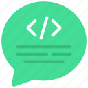 code, message, programming, developer, messages