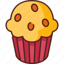 muffin, food, dessert, sweet, cake, cupcake, bakery