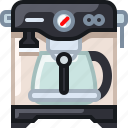 cafe, coffee, coffeemaker, drink, percolator, shop