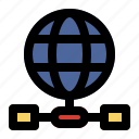 internet, global, network