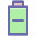 .svg, battery, charging, electric, laptop battery, minus, power cell