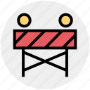 .svg, construction, construction barrier, road barrier, street barrier, traffic barrier