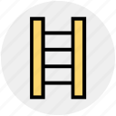 .svg, construction, high, ladder, stairs, up, work