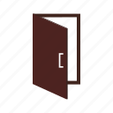 door, doorway, entrance, exit, house, interior, room