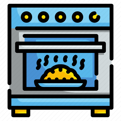 Bake, cooking, electronics, equipment, household, kitchenware, oven icon - Download on Iconfinder