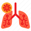 lung, coronavirus, covid19, virus, breath